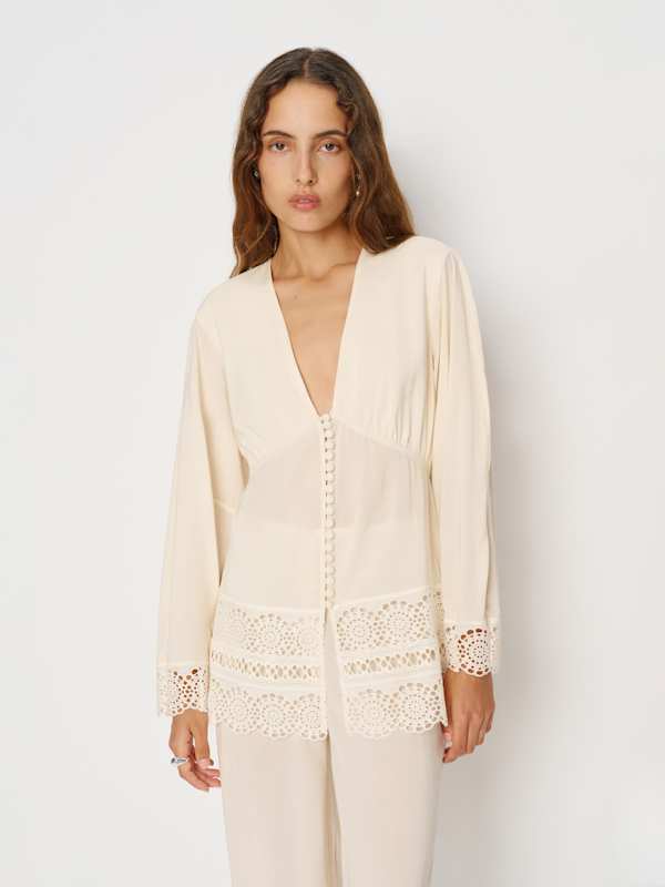 Nadia Two Piece - Cream