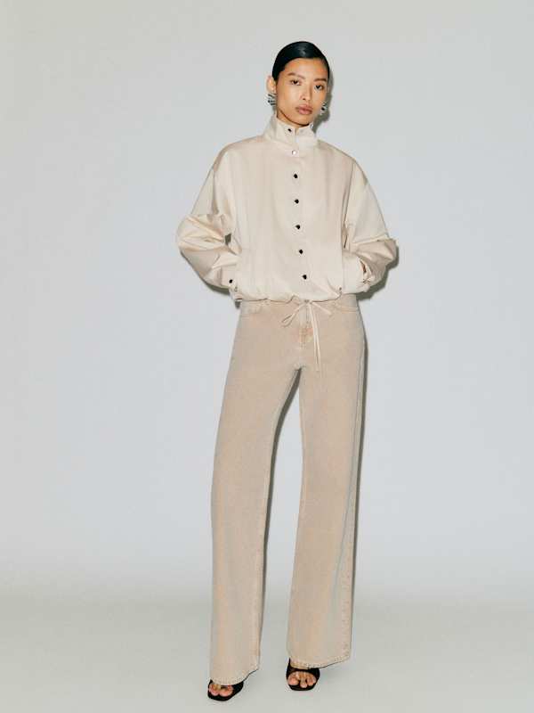 Cary Low Rise Slouchy Wide Leg Short Jeans - Petoskey