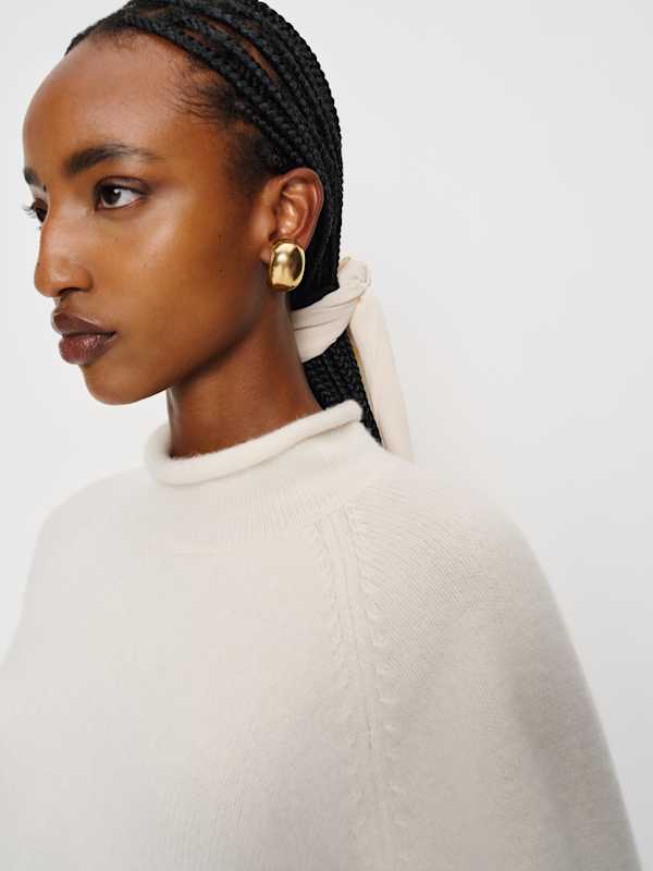 Chamomile Regenerative Wool Sweater - Arctic