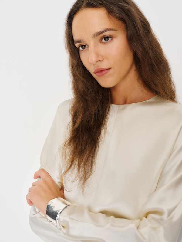 Esmee Silk Dress - Ivory