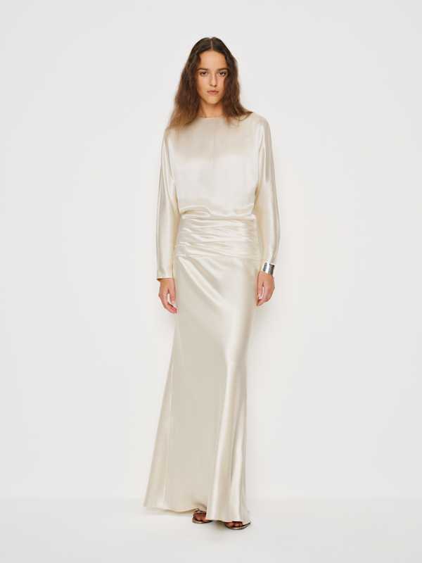 Esmee Silk Dress - Ivory