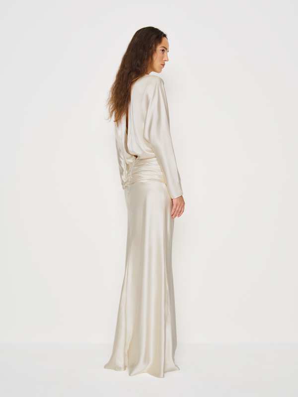 Esmee Silk Dress - Ivory