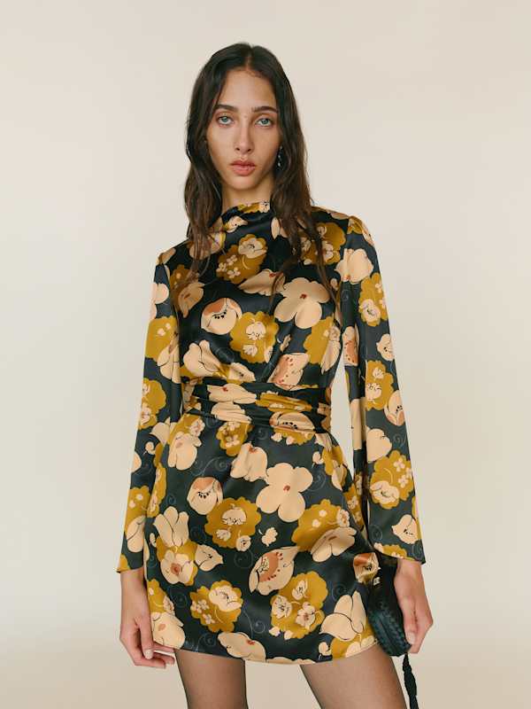 Astrid Silk Dress - Kiki