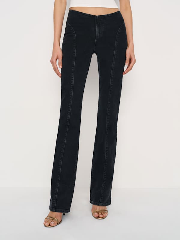 Elora Super Stretch Low Rise Bootcut Jeans - Volta