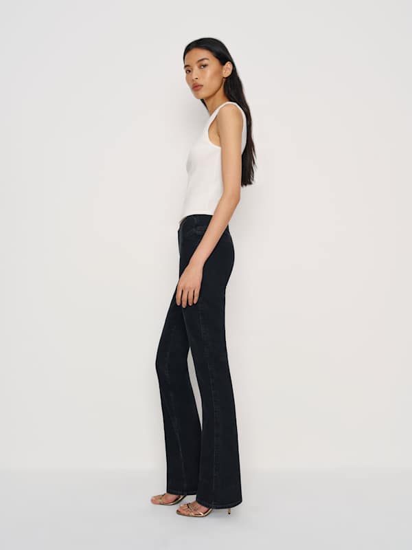 Elora Super Stretch Low Rise Bootcut Jeans - Volta