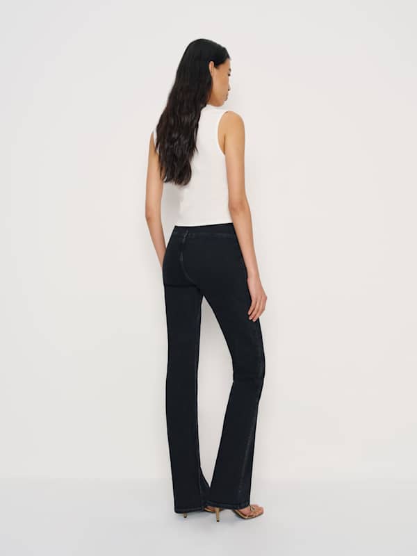Elora Super Stretch Low Rise Bootcut Jeans - Volta
