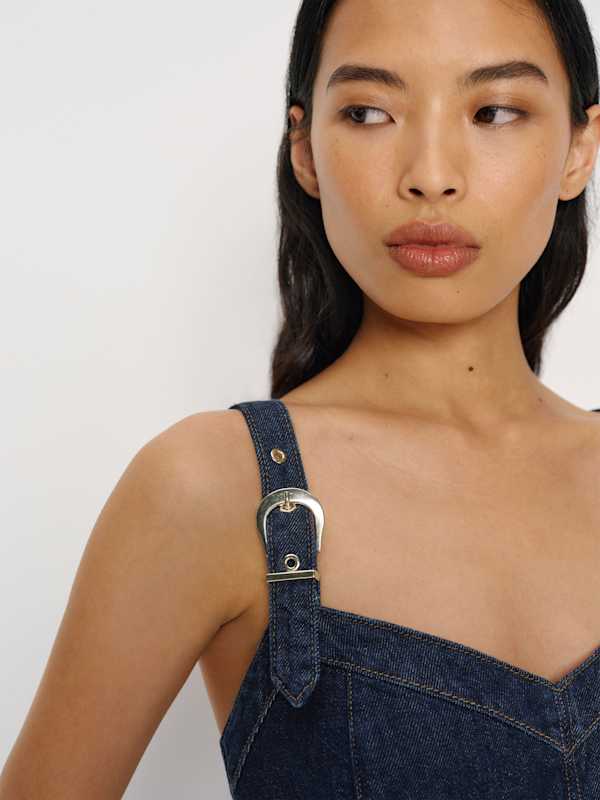 Vickie Denim Top - Prespa