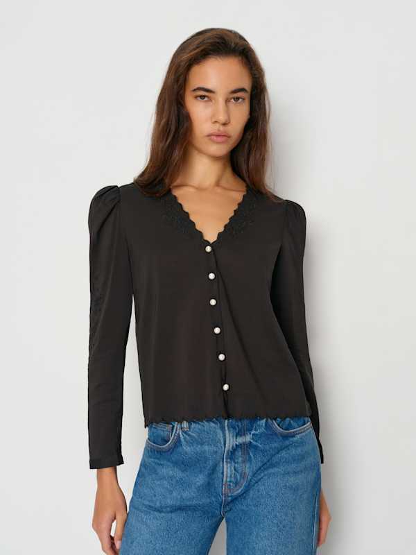 Hemsley Top - Black