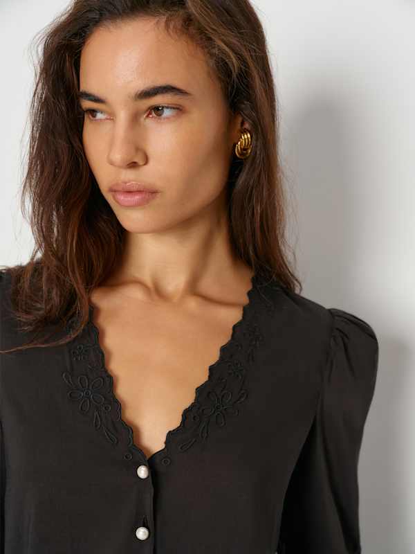 Hemsley Top - Black