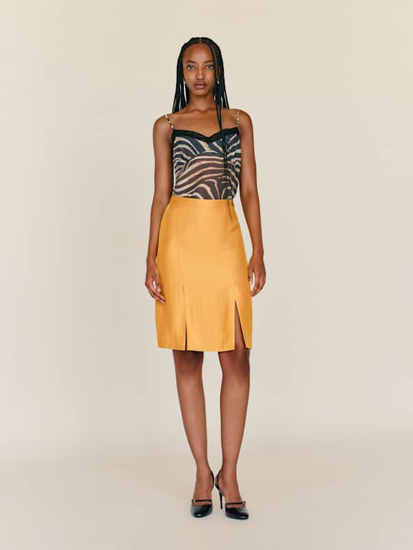 Victoria Skirt - Saffron