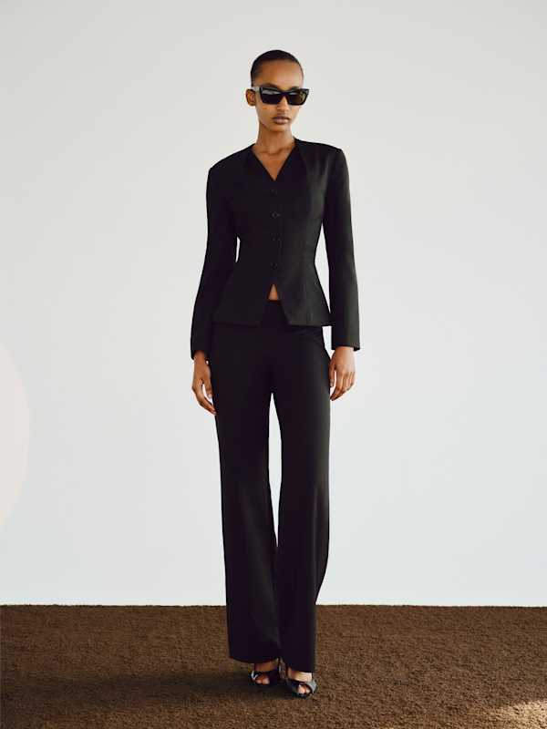 Vivienne Low Rise Pant - Black