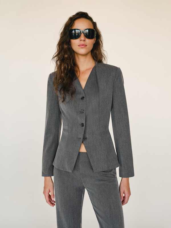 Dasha Blazer - Grey