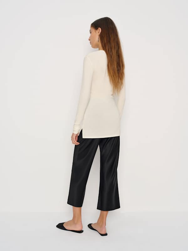 Charli Knit Top - Ivory