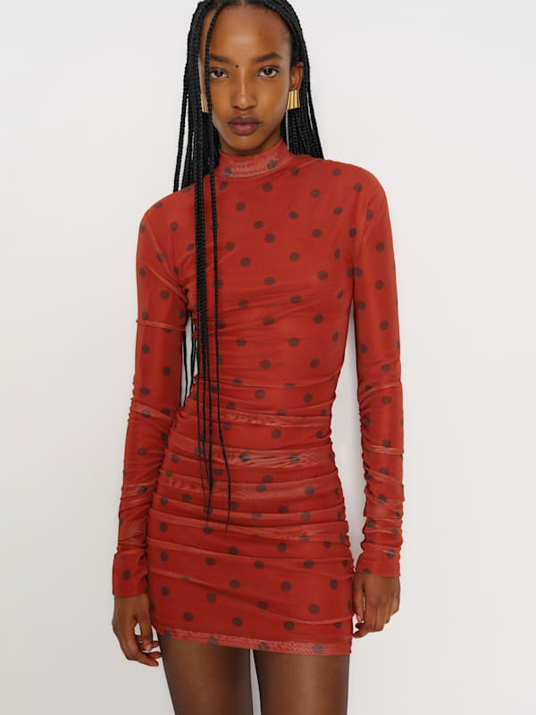 Emerson Knit Dress - Hot To Dot