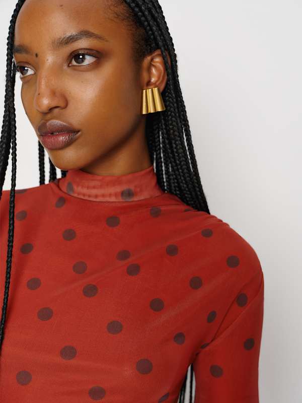 Emerson Knit Dress - Hot To Dot
