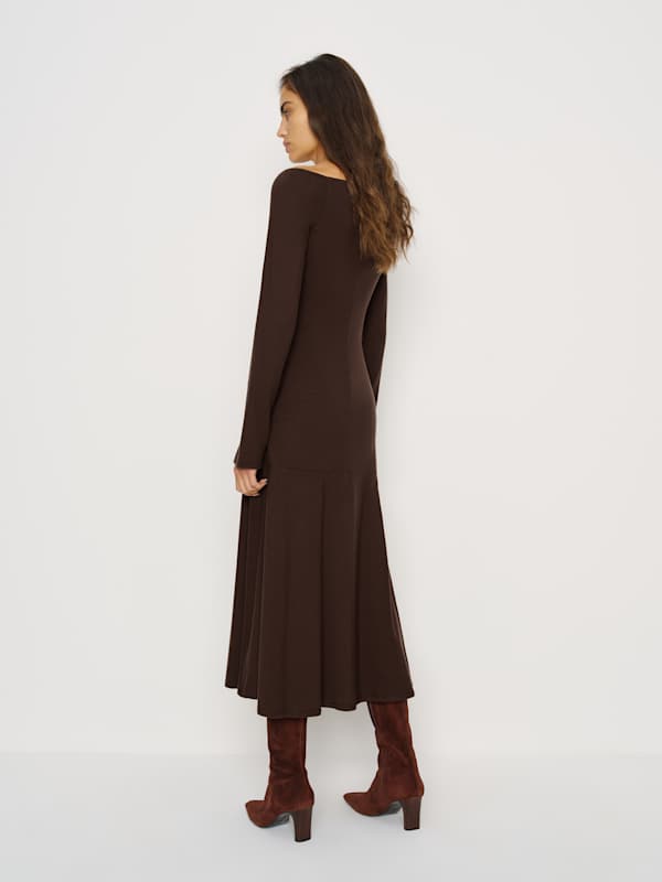 Lucca Knit Dress - Mole
