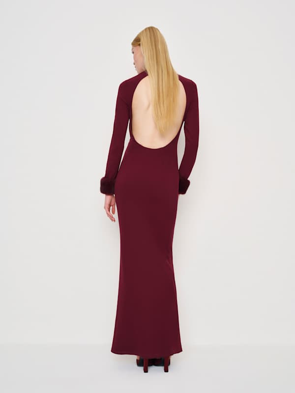 Honey Knit Dress - Chianti