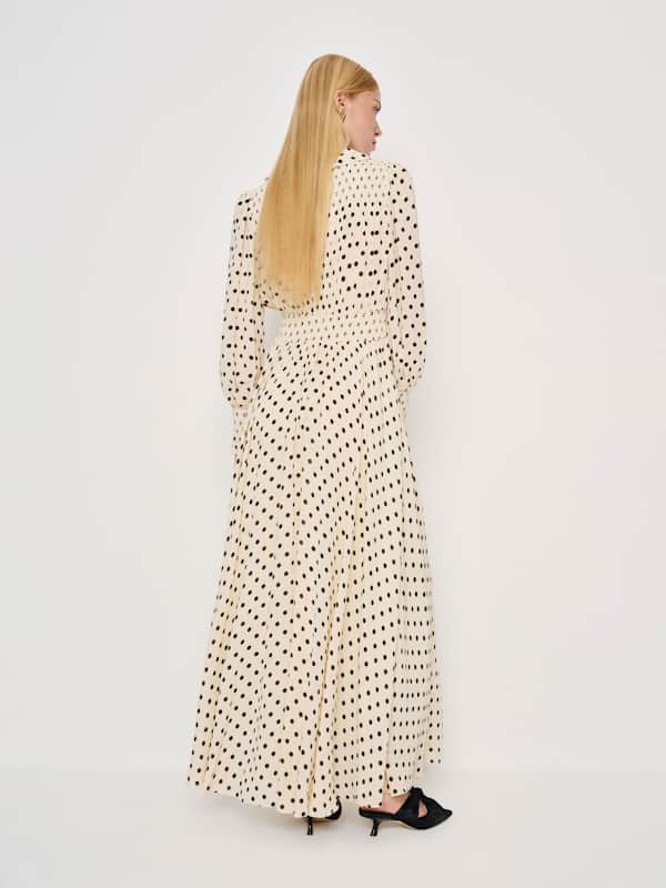 Brown Sugar Ruffle Dress - Sugar Dot