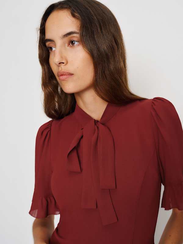 Cloud Egg Blouse - Chianti