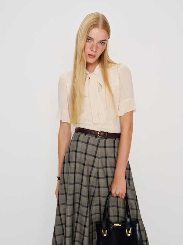 Cloud Egg Blouse - Fior Di Latte