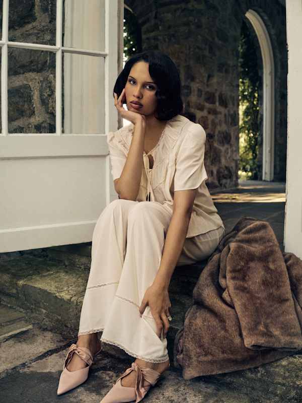 Buttercup Hour Pj Set - Cream