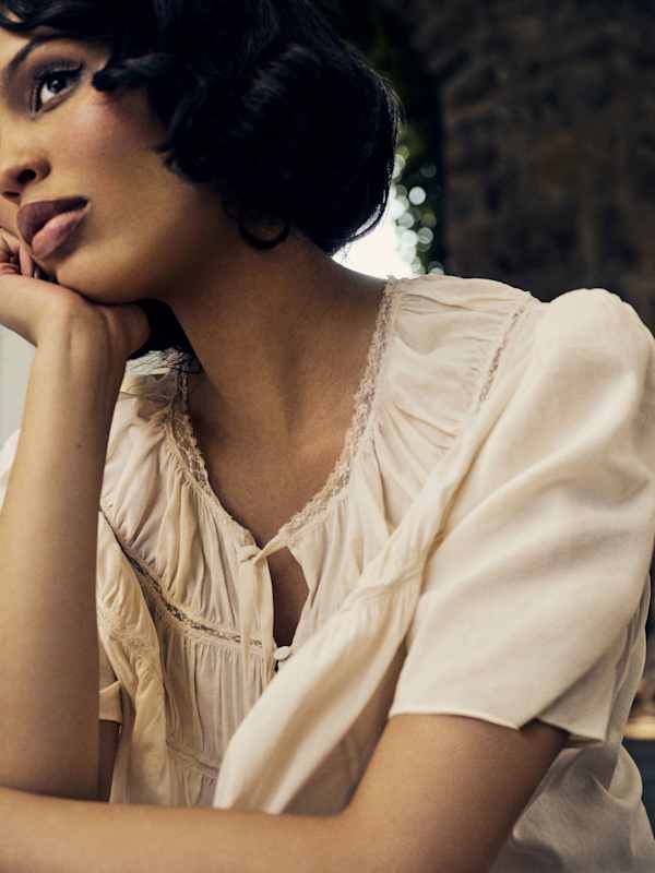 Buttercup Hour Pj Set - Cream