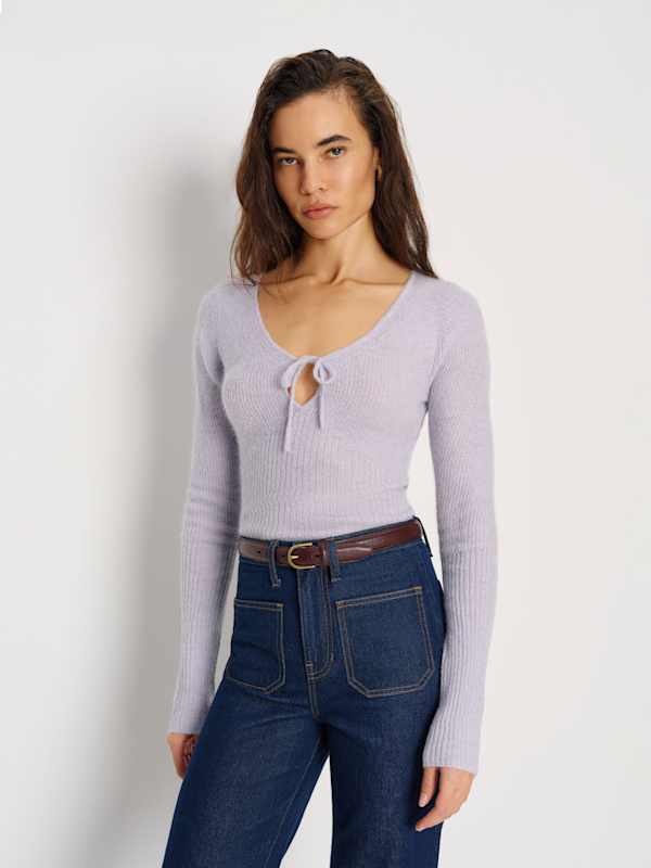 Aimee Fine Alpaca Sweater - Dream