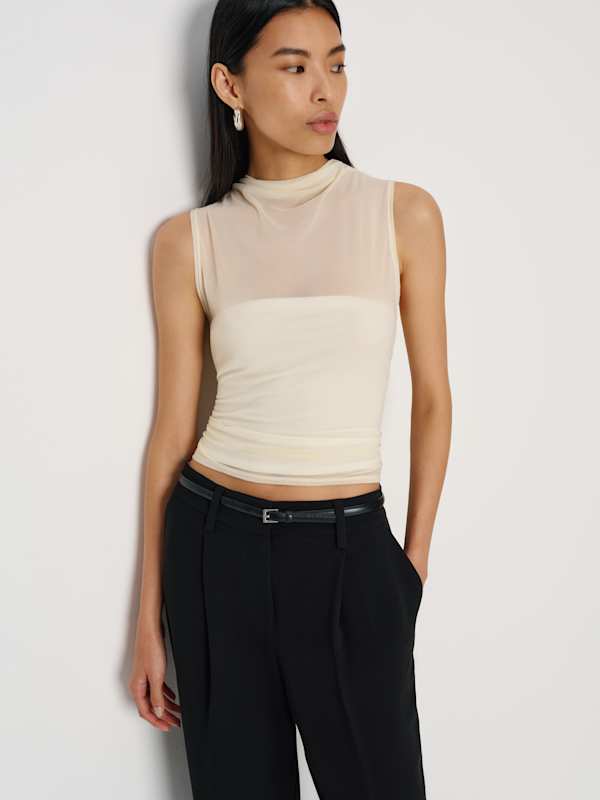 Alaina Knit Top - Ivory