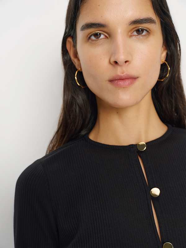 Verne Knit Top - Black