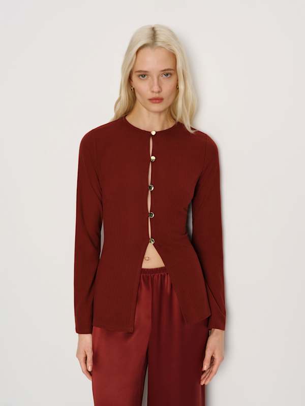 Verne Knit Top - Chianti