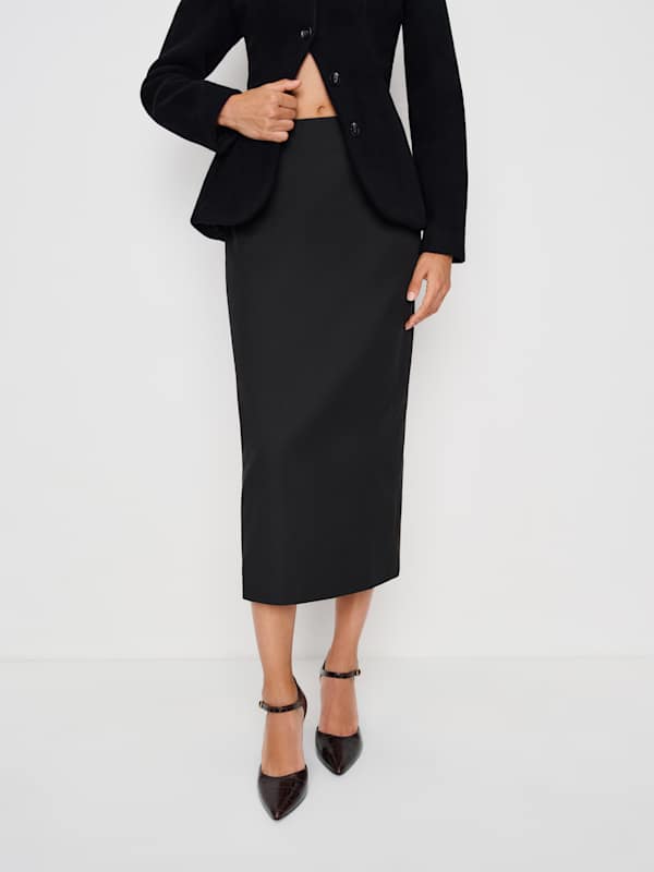 Fig Preserve Skirt - Black