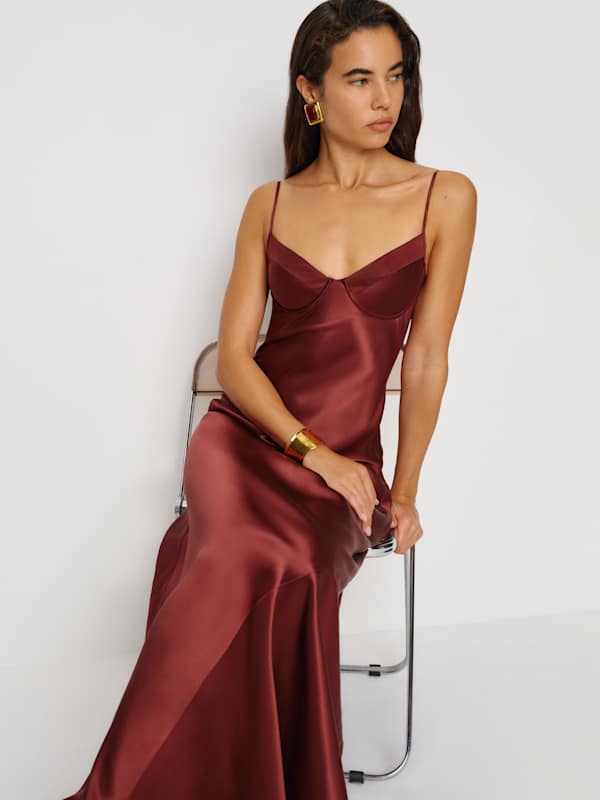 Neva Silk Dress - Romance