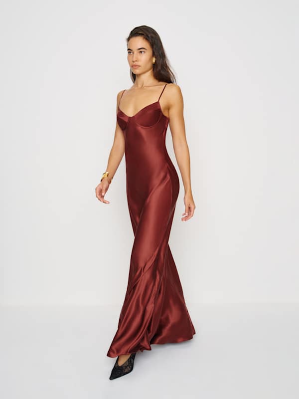 Neva Silk Dress - Romance