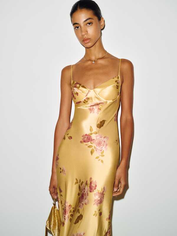 Neva Silk Dress - Sol