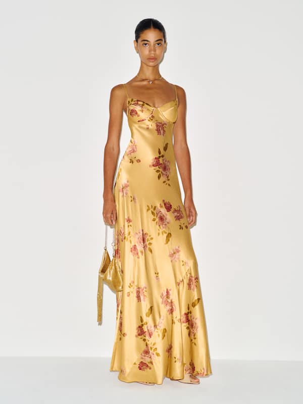 Neva Silk Dress - Sol