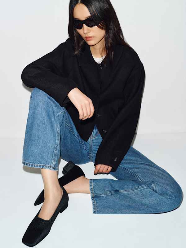 Inez Pump - Black Haircalf