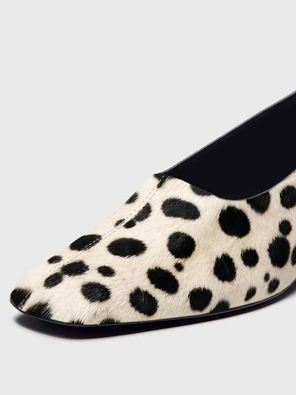 Inez Pump - Dalmatian Haircalf