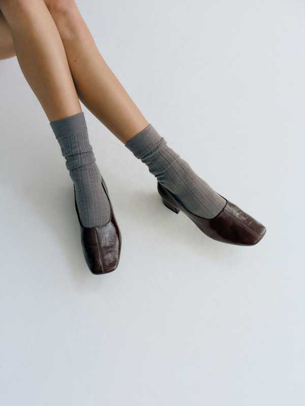 Inez Pump - Espresso Eel