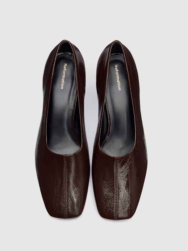 Inez Pump - Espresso Eel