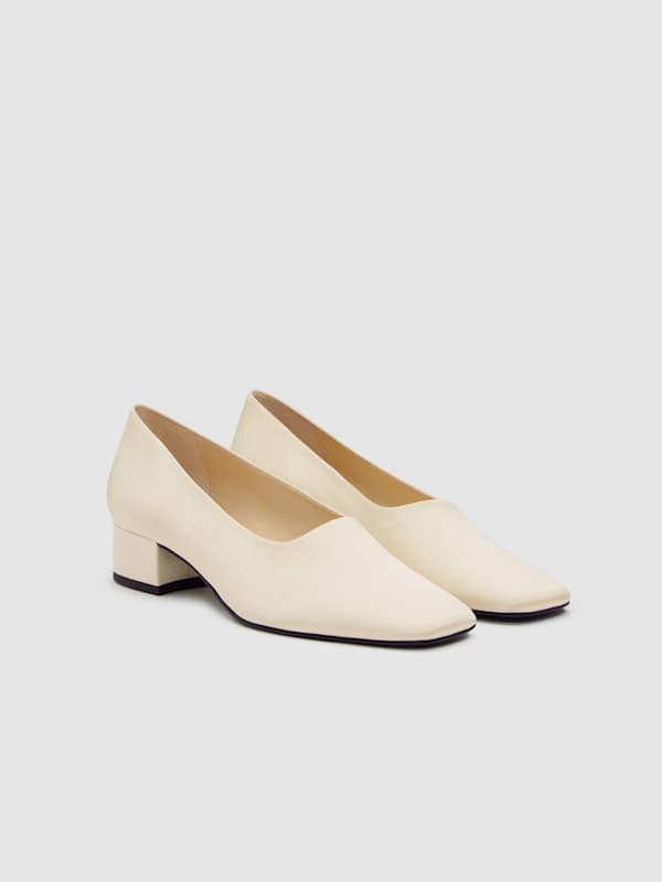 Inez Pump - Sugar Satin