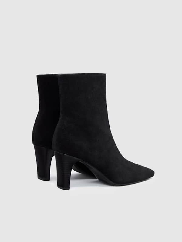 Tatyana Ankle Boot - Black Suede