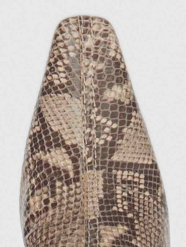 Tatyana Ankle Boot - Tan Snake