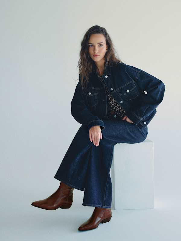 Dominique Ankle Boot - Syrup Leather