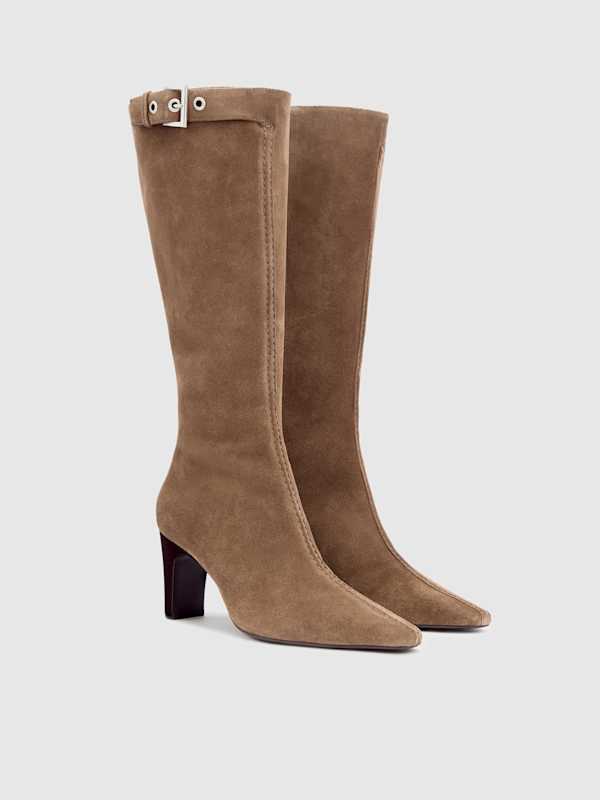 Tatyana Knee Boot - Farro Suede
