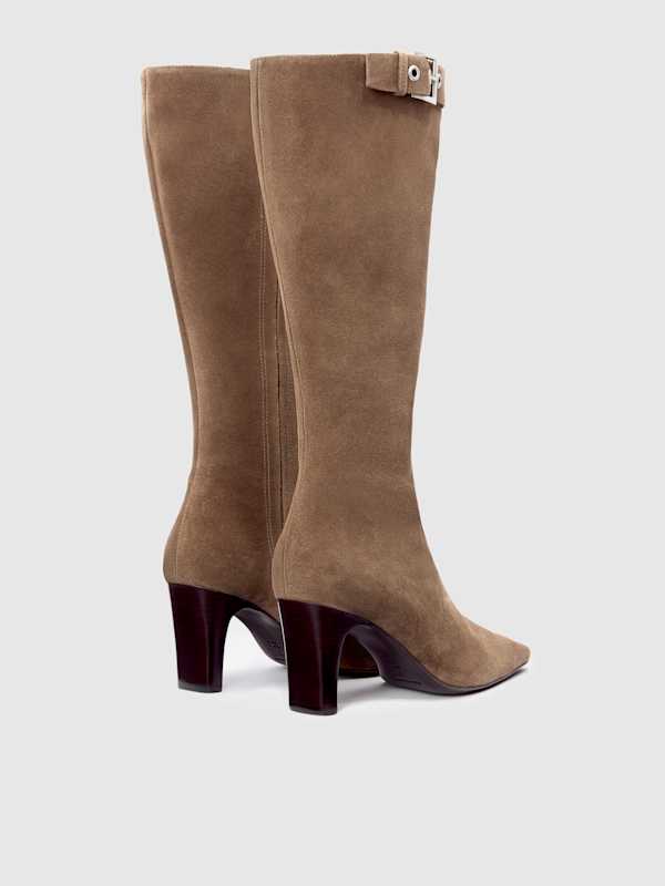 Tatyana Knee Boot - Farro Suede