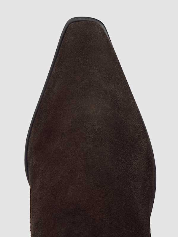 Dominique Knee Boot - Boss Suede