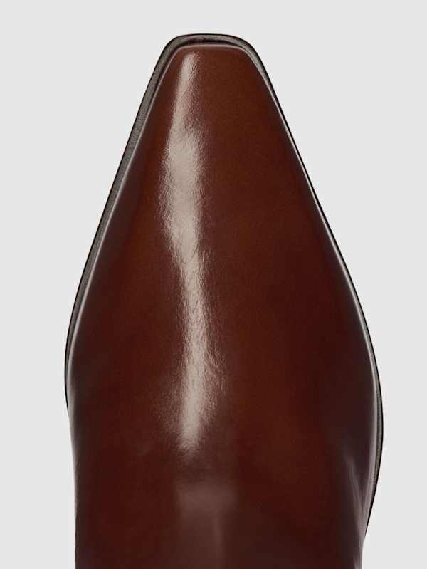 Dominique Knee Boot - Syrup Leather