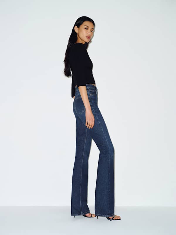Blair High Rise Baby Bootcut Jeans - Melville