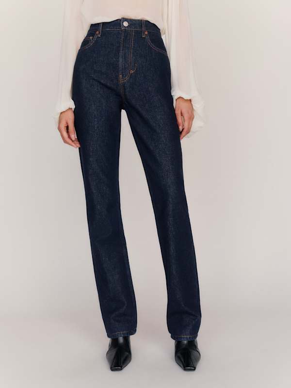 Blair High Rise Baby Bootcut Jeans - Ondine
