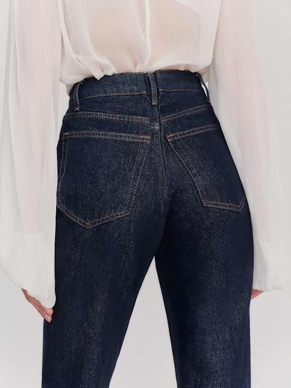 Blair High Rise Baby Bootcut Jeans - Ondine
